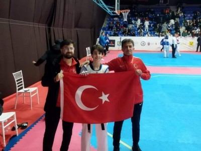 Bekir Osmanoğlu Balkan Şampiyonu